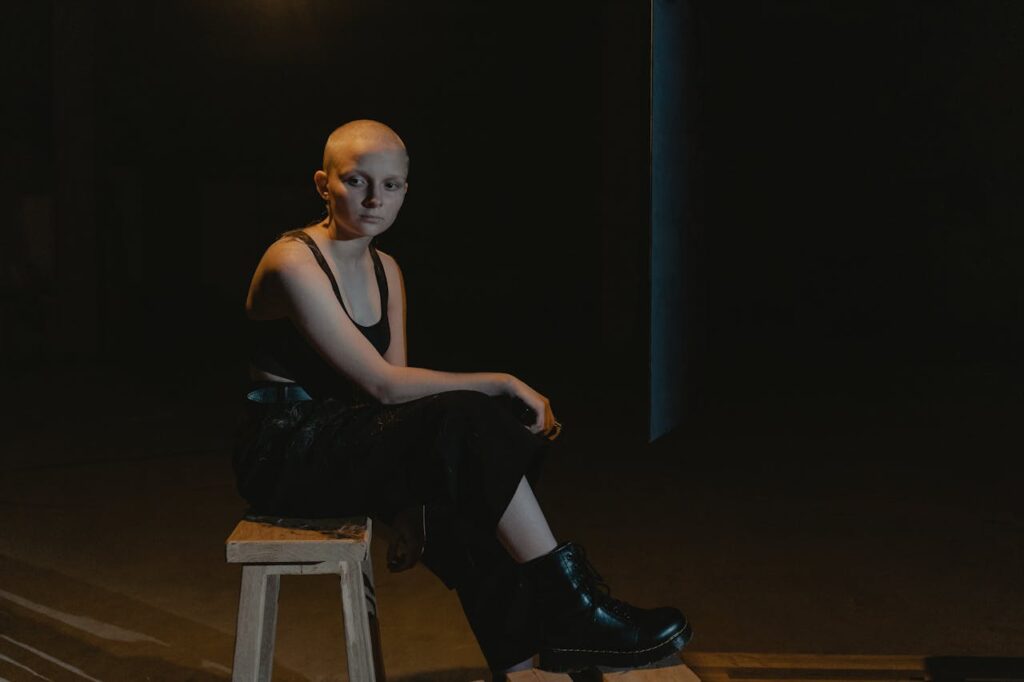 Łysa głowa
