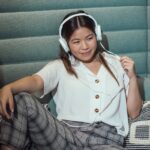 Szare spodnie w kratę